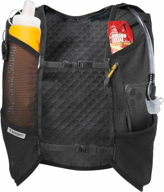 Jelet vrapimi Spigen A721 Dynamic Shield ML, e zezë, me shishe 500ml