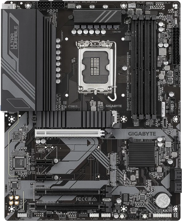 Pllakë amë GIGABYTE Z790 D, LGA1700, ATX, 4x DDR5