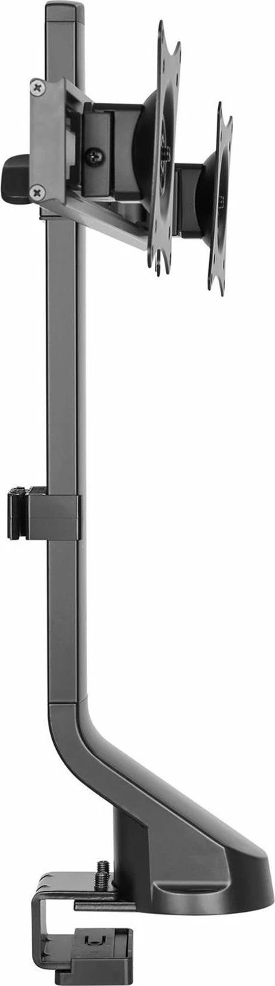 Mbajtëse tavoline për 2 monitorë Maclean MC-854 17"-27" VESA 75x75/100x100, e zezë