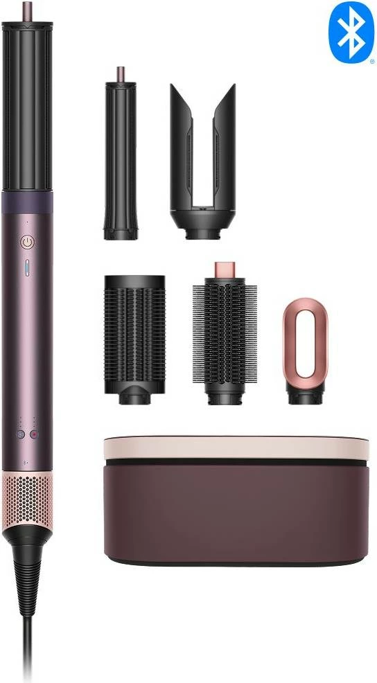Stilues flokësh Dyson Airwrap Co-anda2x (598775) Jasper Plum i drejtë+me onde