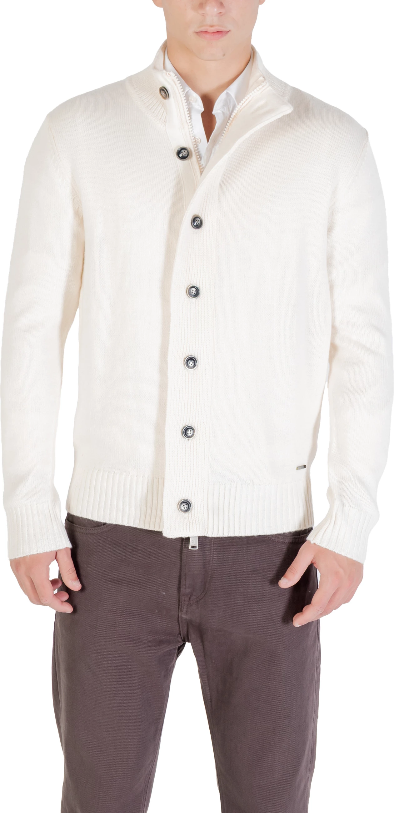 Xhemper për meshkuj Gianni Lupo GL35080-F25, krem [Madhësia: XL]
