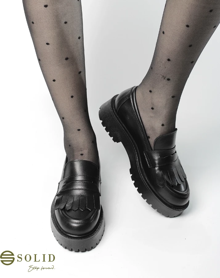 Këpucë për femra Solid, të zeza