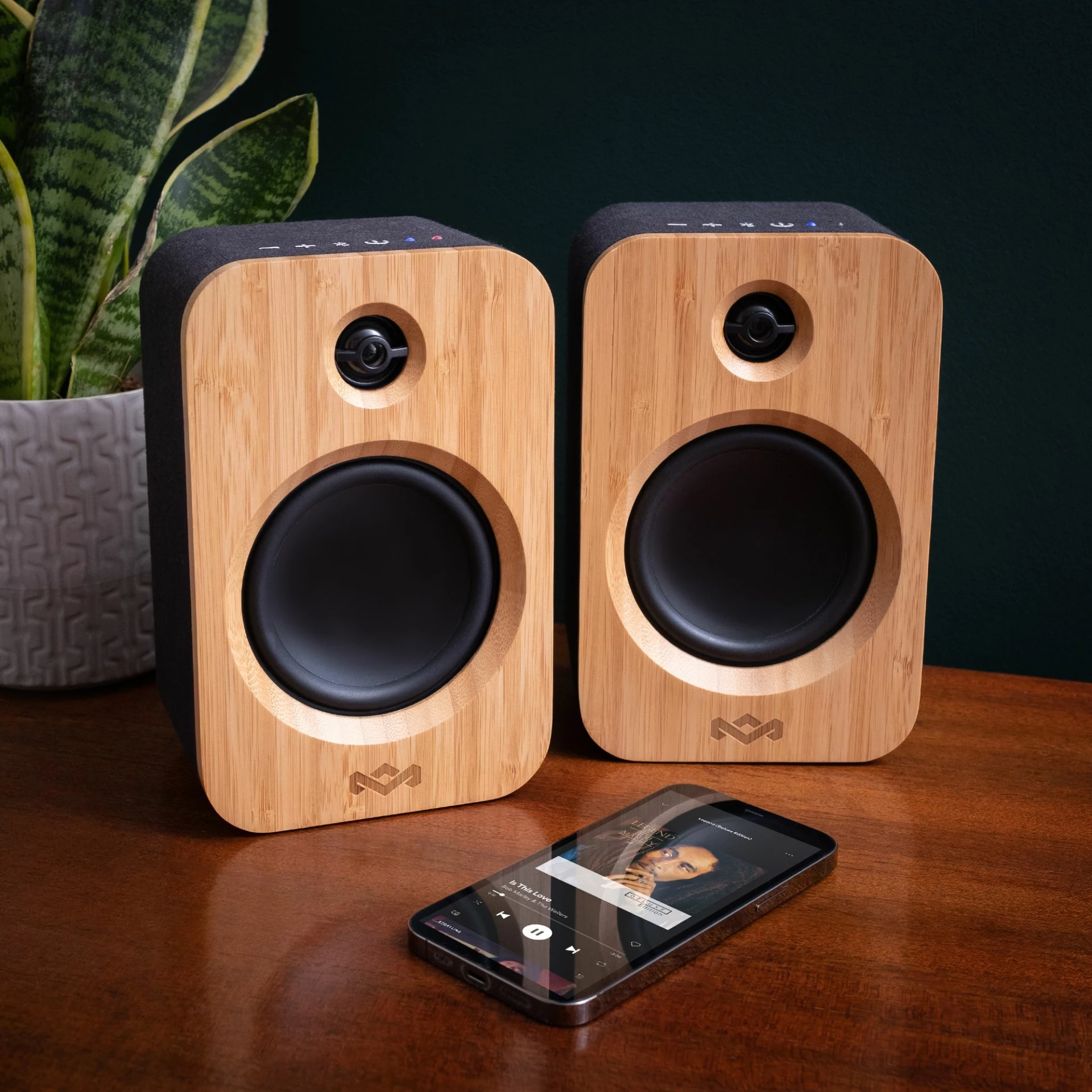 Altoparlant Bluetooth House of Marley Get Together Solo, 20 W, 25 orë, USB-C, Signature Black