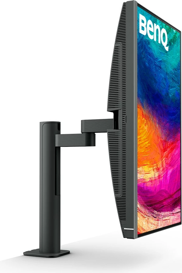 Monitor BenQ PD2706UA 27 inch UHD, ErgoArm, altoparlantë, i zi