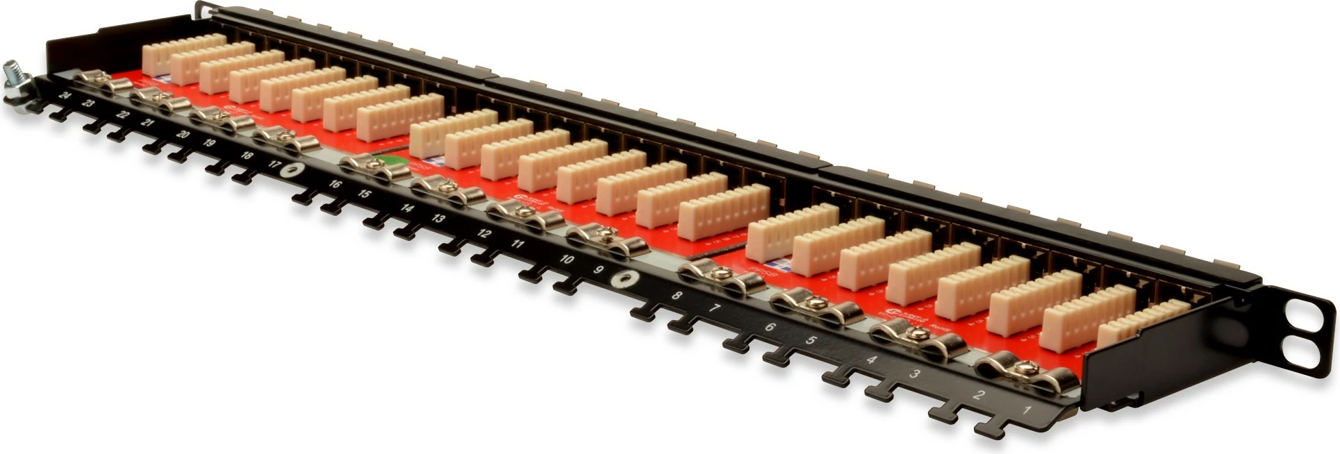 Patchpanel Digitus 24-port Cat6a, i zi