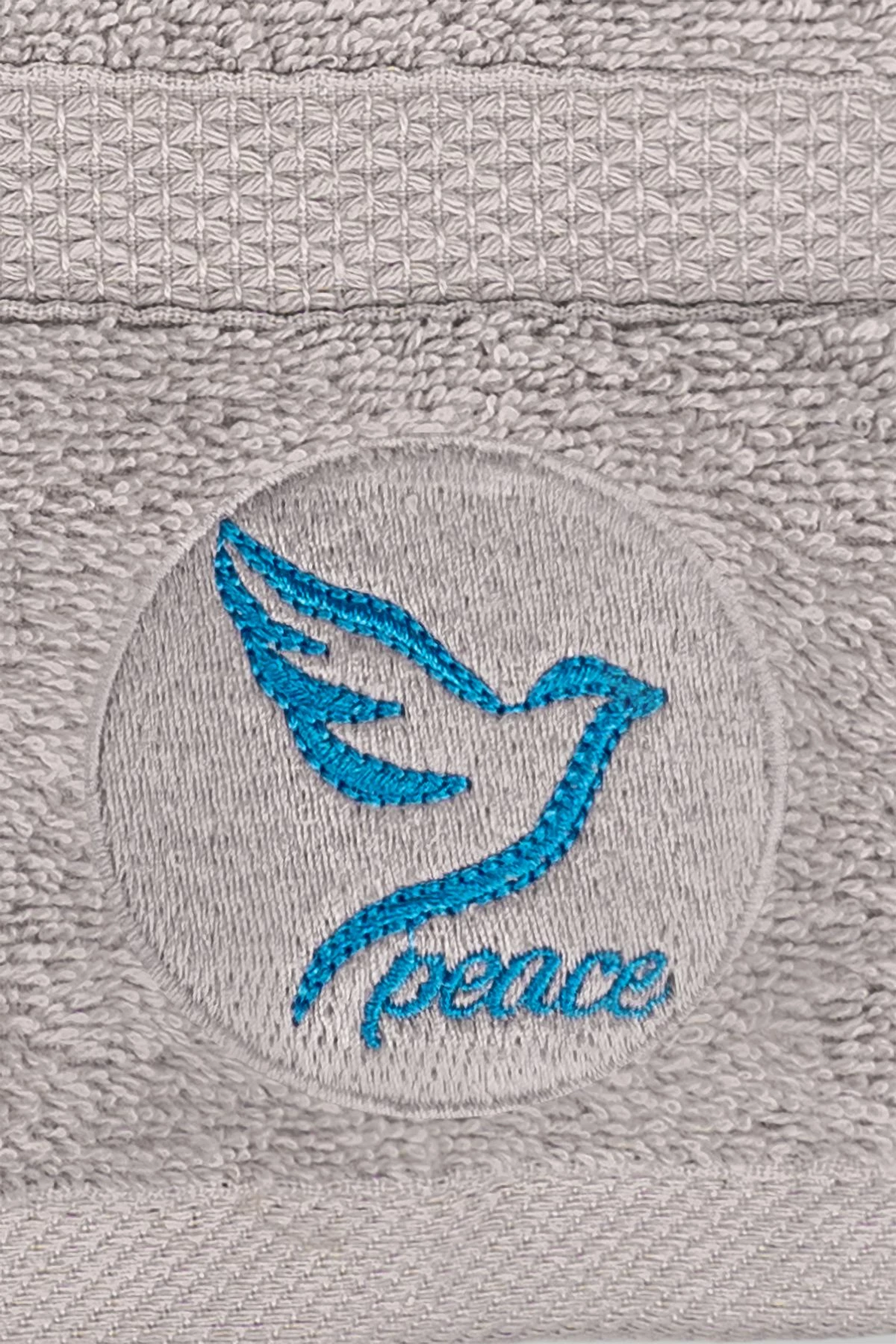 Peshqir banje Mijolnir, Peace, ngjyrë gri