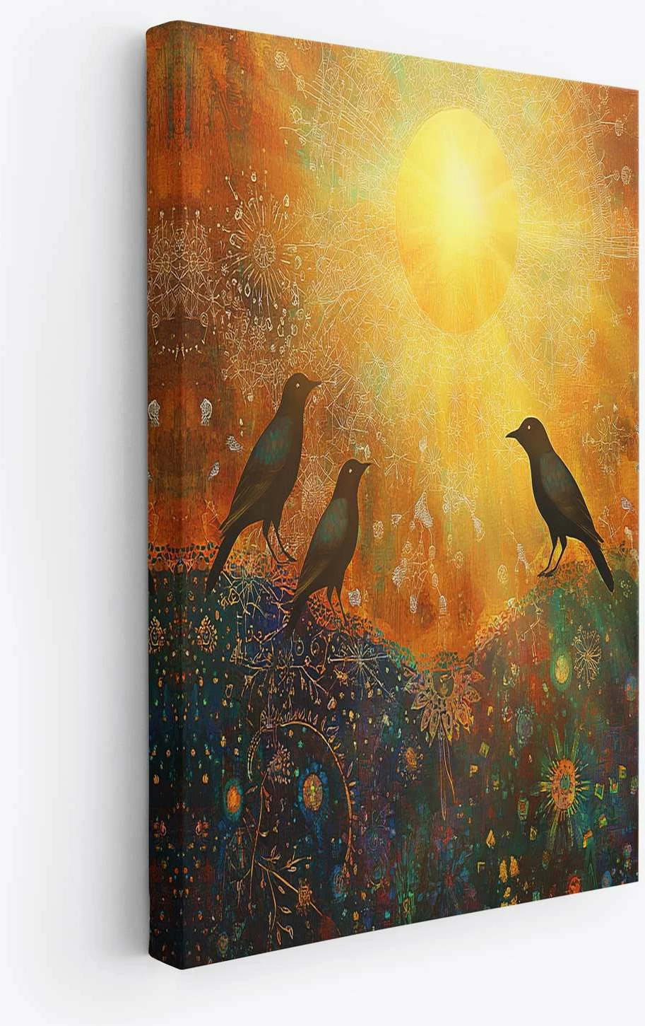 Pikturë dekorative në kanavacë, shumëngjyrëshe, Wallity, HM_CNVS26-21, 50x70cm