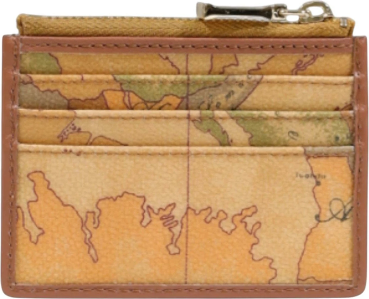 Portofol i vogël për femra Alviero Martini Prima Classe CARDS COINS HOLDER C W373 6000, bezhë e errët