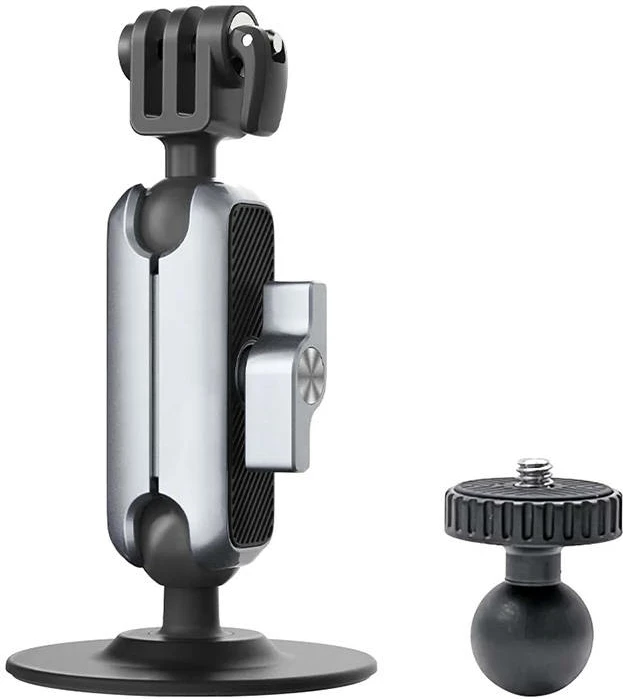 Mbajtës ngjitës për kamera sportive PGYTECH P-GM-154, rrotullues 360°, alumini