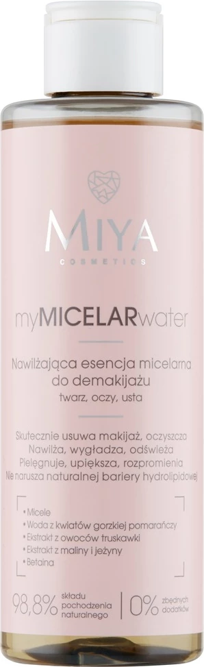 Ujë micelar për heqje të grimit Miya Cosmetics myMICELARwater për femra, 200ml