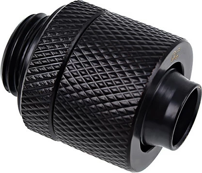 Lidhës i drejtë Alphacool Eiszapfen G1/4" AG në 13/10mm, i zi