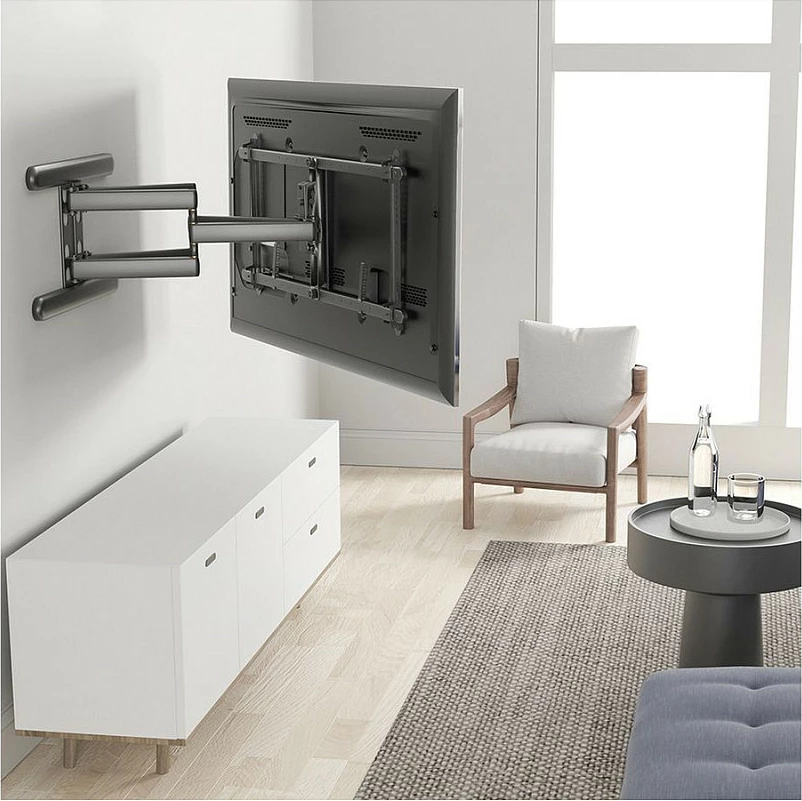 Mbajtëse muri TV ROLINE PREMIUM, 37-80″, deri 70 kg, VESA deri 600x400, e zezë