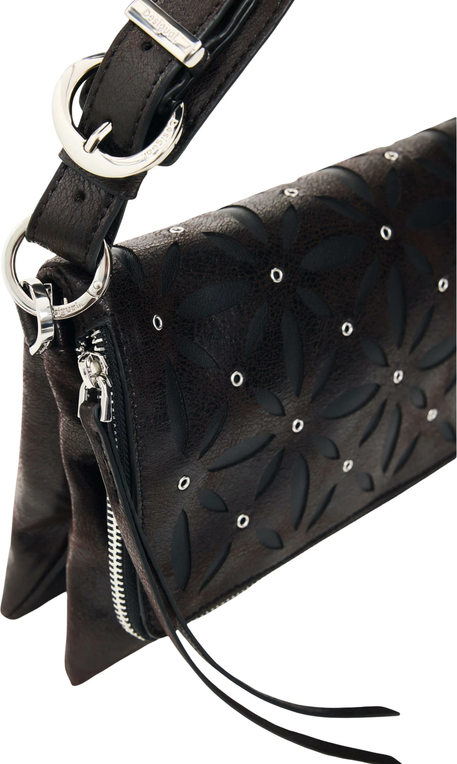Çantë krahu Desigual BAG_CORIOLIS MURANO 26WAXP73, e zezë