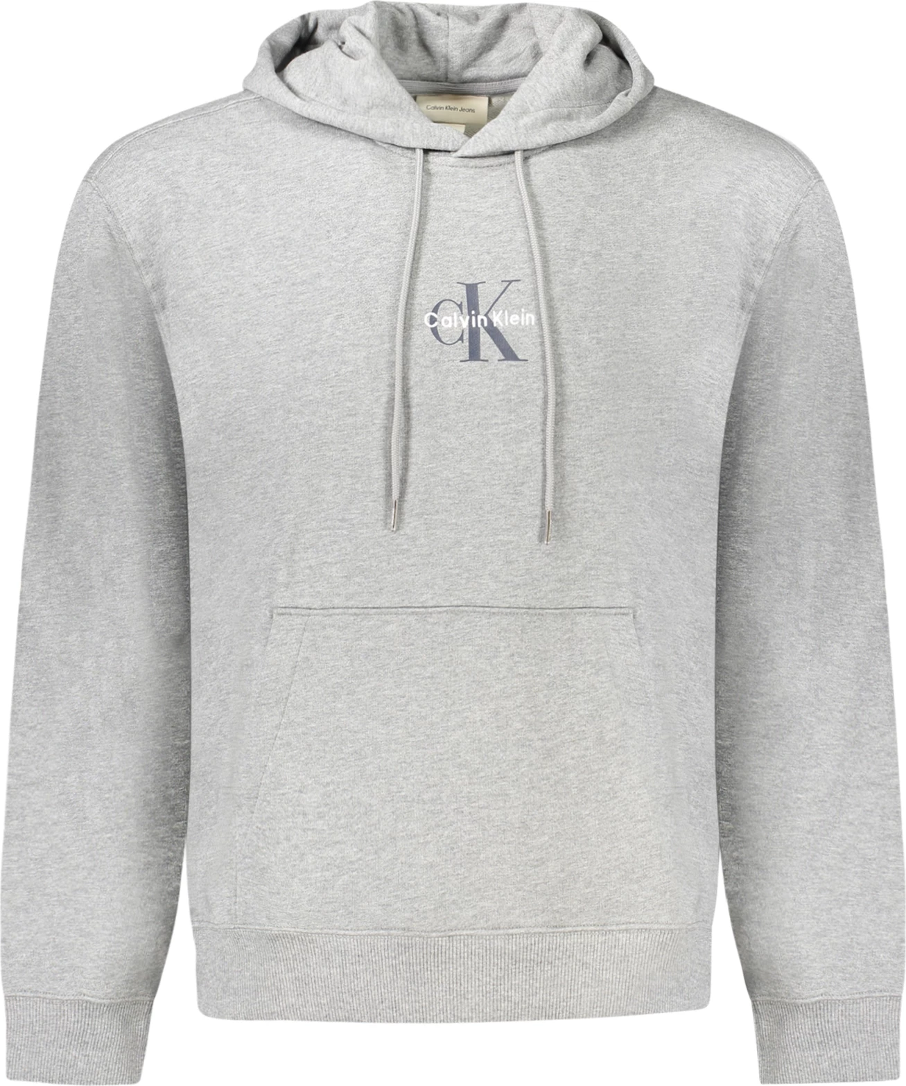 Duks për meshkuj Calvin Klein zip-up, gri [Madhësia: L]