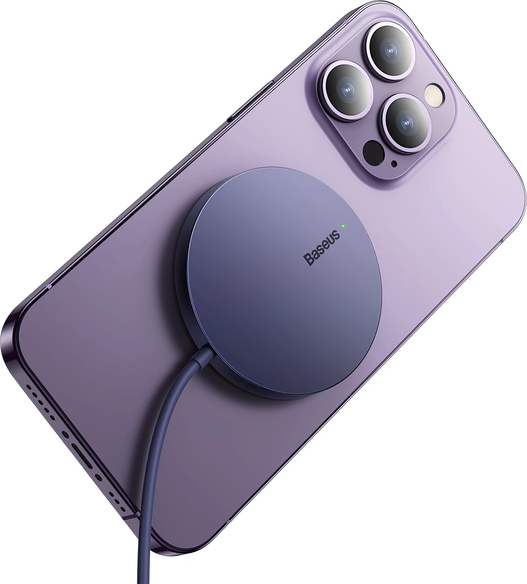 Karikues wireless Baseus Simple Mini3, MagSafe, Qi, 15W, vjollcë