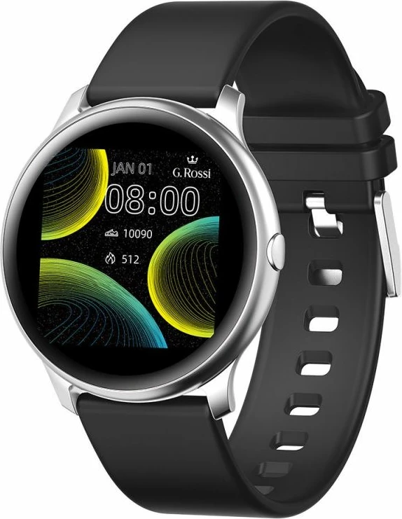 Smartwatch unisex G. Rossi, e zezë