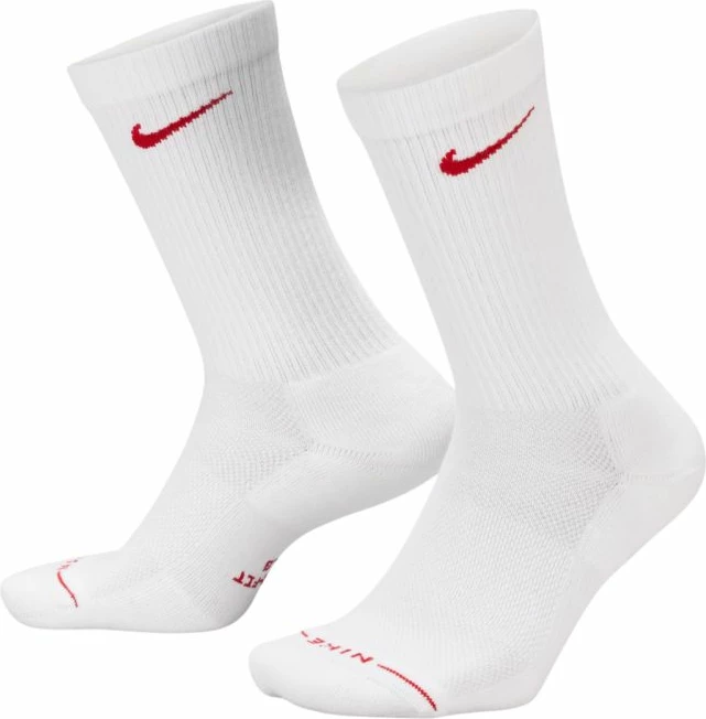 Çorape Nike Everyday Elevated HQ8021 906, të bardha, set 6 palë