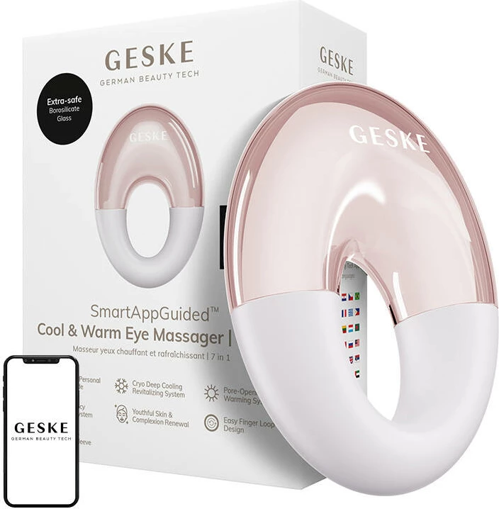 Masazhator sysh Geske GK000702SL01 7n1, Cool & Warm, starlight