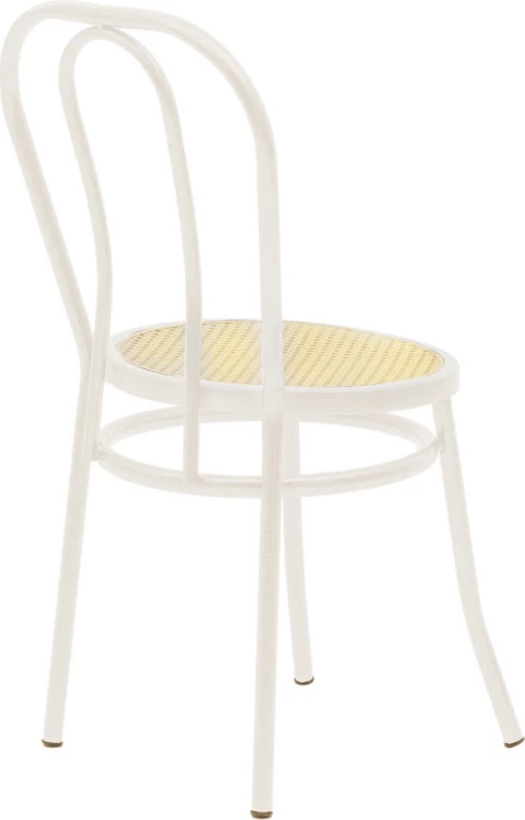 Karrige Vjene pe rattan bezhë-metal ecru