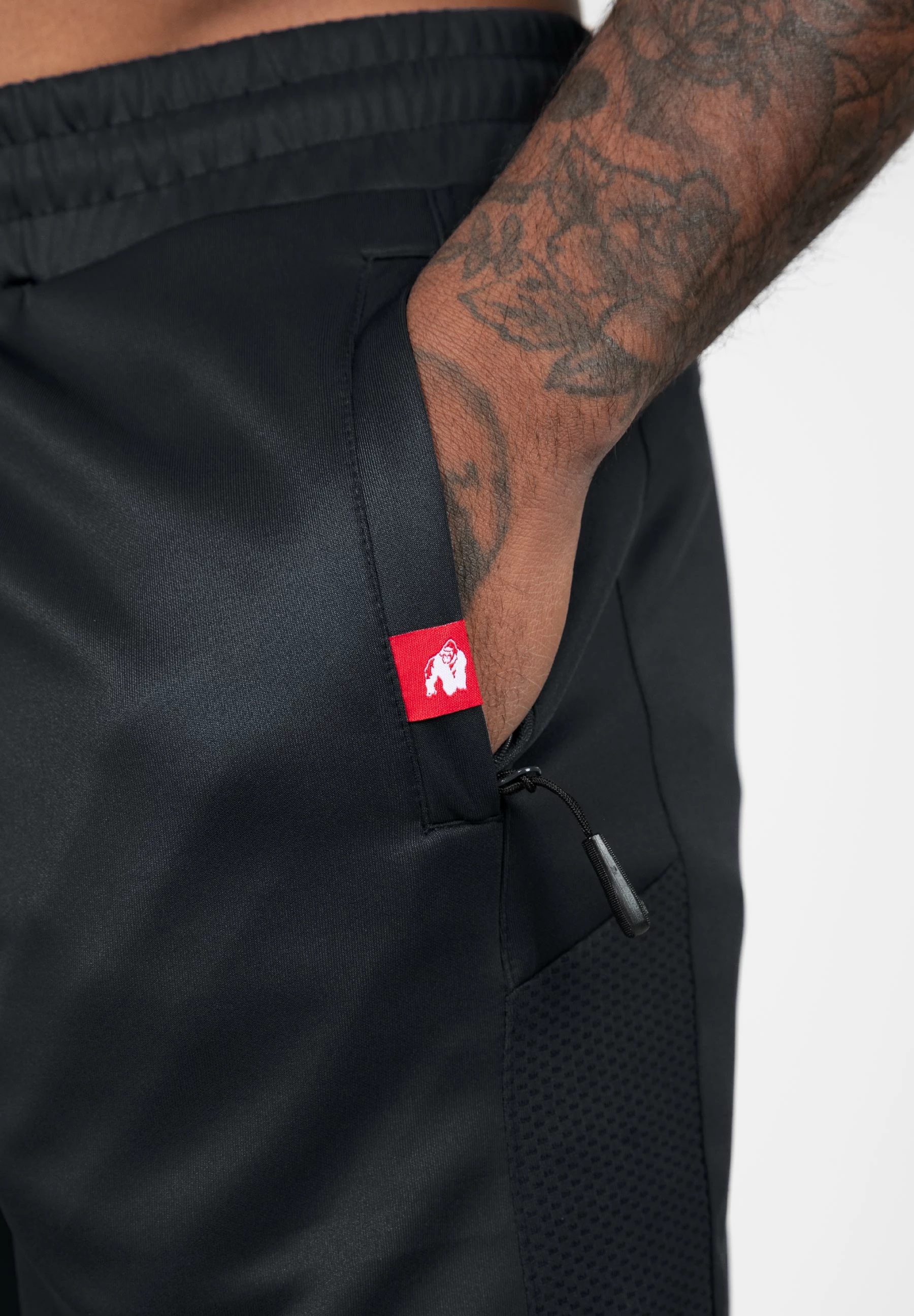 Pantallona të shkurtra sportive Tennessee - të zeza