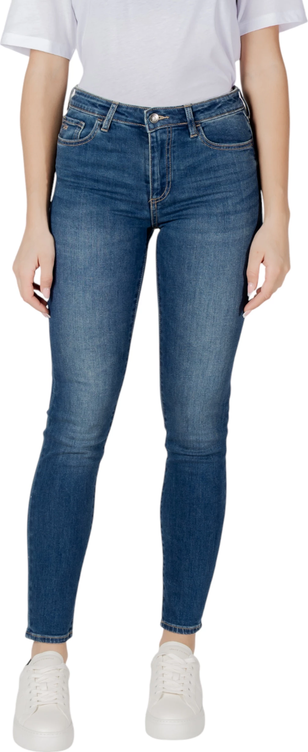 Xhinse skinny për femra Armani Exchange XW000123 AF10865, denim
