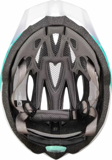 Helmetë biçiklete Meteor Ovlo M 55-58 cm, e bardhë-mentë