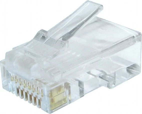 Plug rrjeti Gembird LC-8P8C-002/100, RJ-45, për Cat6, set prej 100 copë