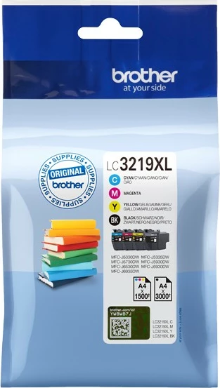 Toner Brother LC-3219XLVALDR, 1500 faqe, Multi pack
