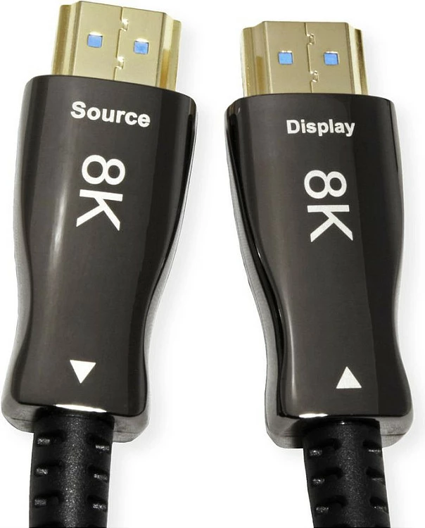 Kabllo HDMI VALUE 14.99.3485, 20 m, HDMI 2.0, 8K/60Hz, HDR, e zezë