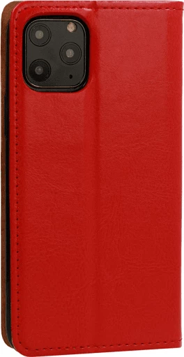 Mbështjellës flip lëkure ONASI 17183 për Samsung Galaxy A34, me magnet, stand dhe xhepa kartelash, i kuq