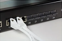 Kapak mbrojtës RJ45 LogiLink, 100 copë, i zi