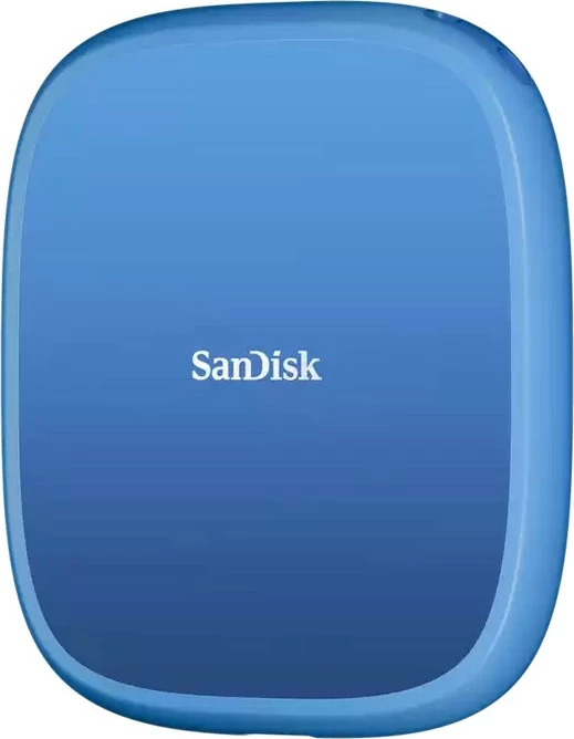 SSD i jashtëm Sandisk 2TB, USB Type-C, ngjyrë blu