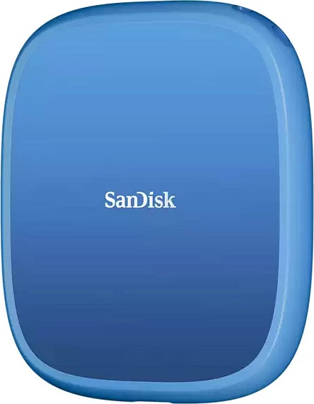 SSD i jashtëm Sandisk 2TB, USB Type-C, ngjyrë blu