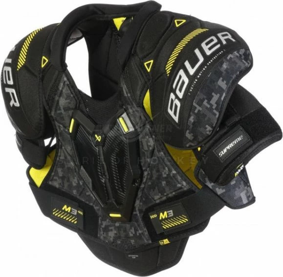 Mbrojtëse shpatullash për meshkuj Bauer, të zeza