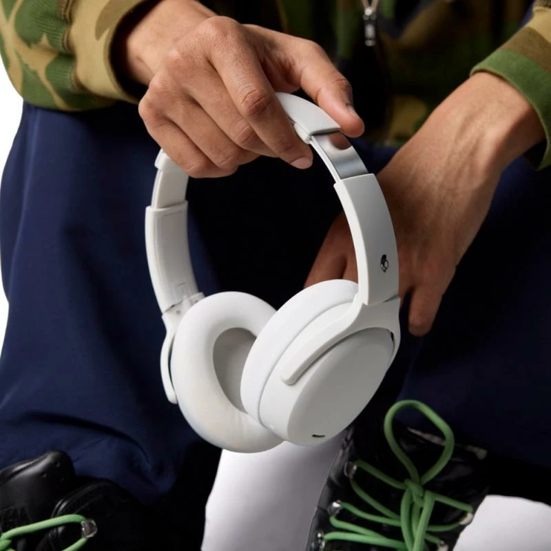 Kufje Skullcandy Crusher ANC 2 S6CAW-S951 pa tela, ANC, over-ear, të bardha