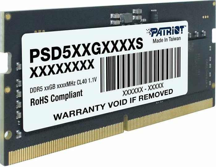 RAM Memorje Patriot Signature Line PSD516G560081S 16GB DDR5 5600MT/s SODIMM CL46 1.1V