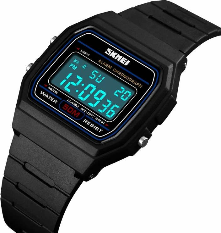 Orë dore unisex Skmei, e zezë