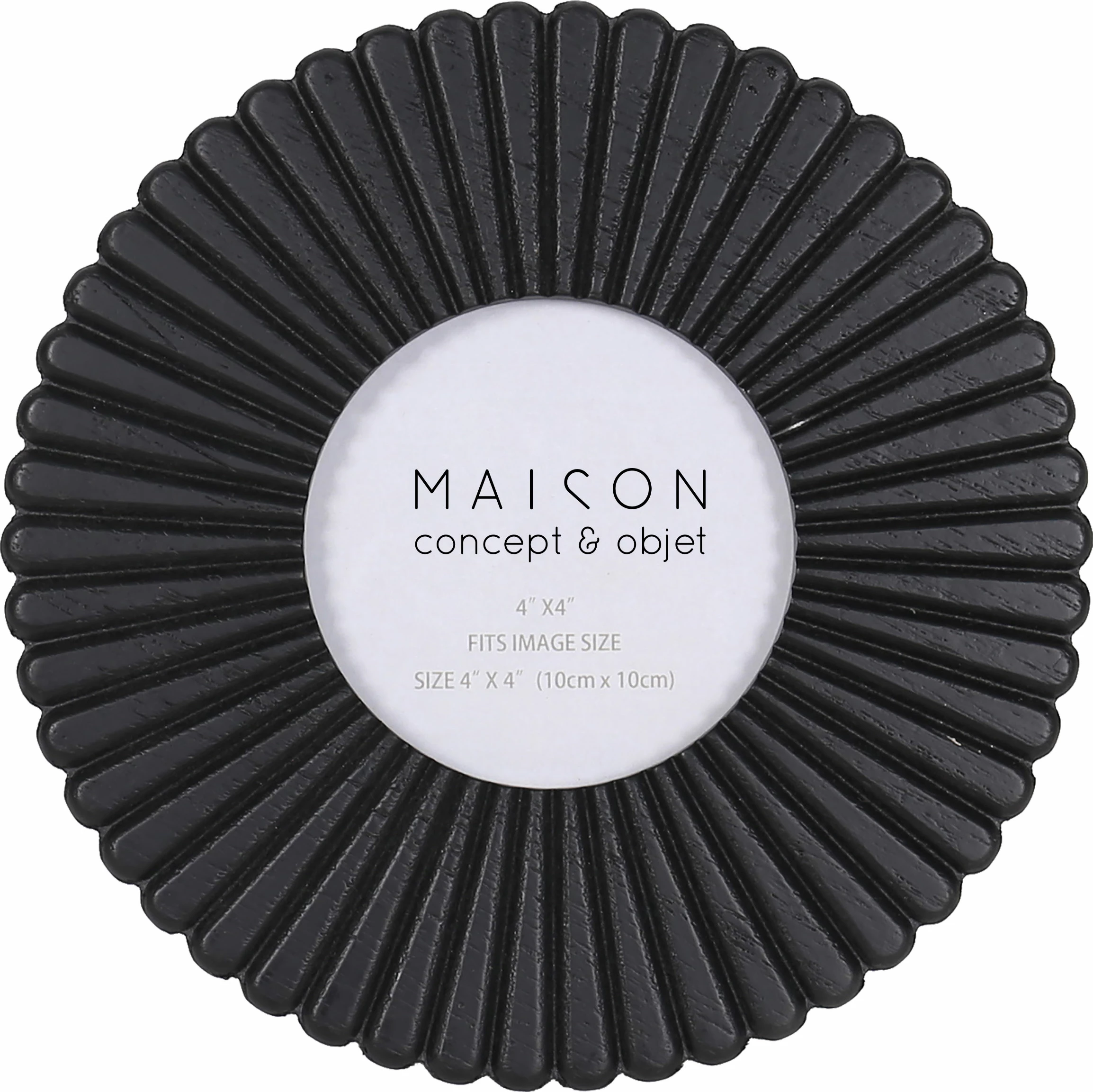 Kornizë fotografish OROS, e zezë, MDF, xham, 20x1.5x20cm