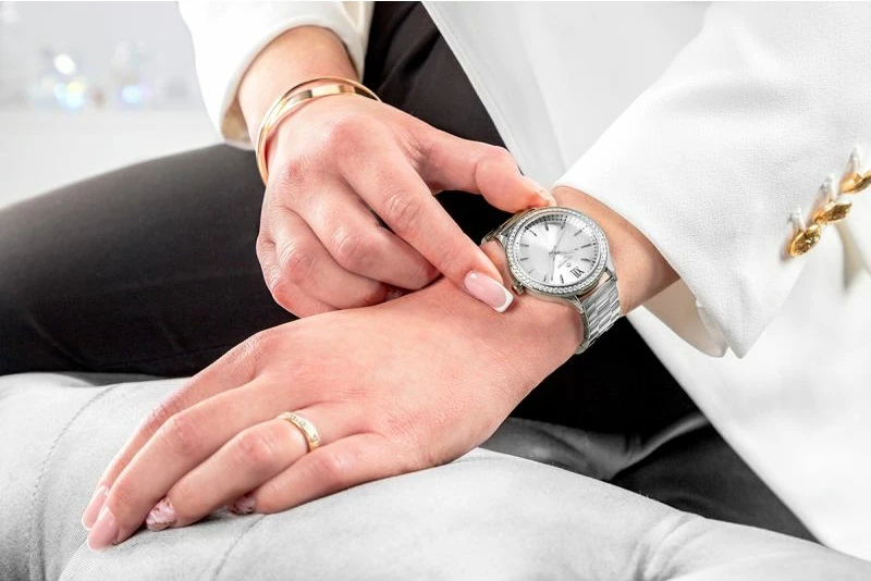 Orë dore femrash Giewont GW1140-B1, argjend