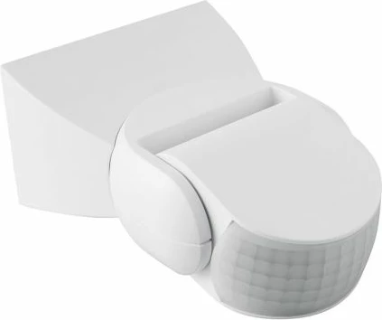 Sensor lëvizjeje GTV CR-CR9000-00, 180°, rreze 8m, IP65, 220-240V, i bardhë