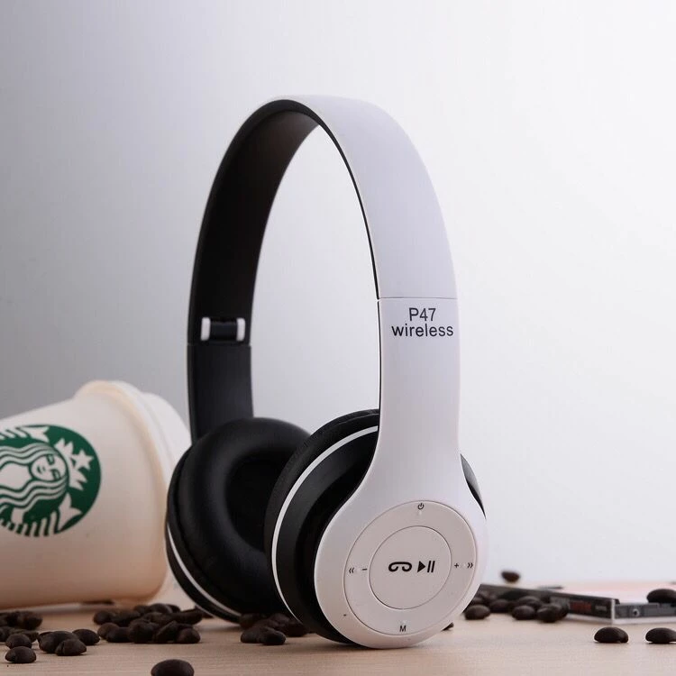 Kufje Wireless mbi-vesh (Over-Ear) P47 me Bluetooth