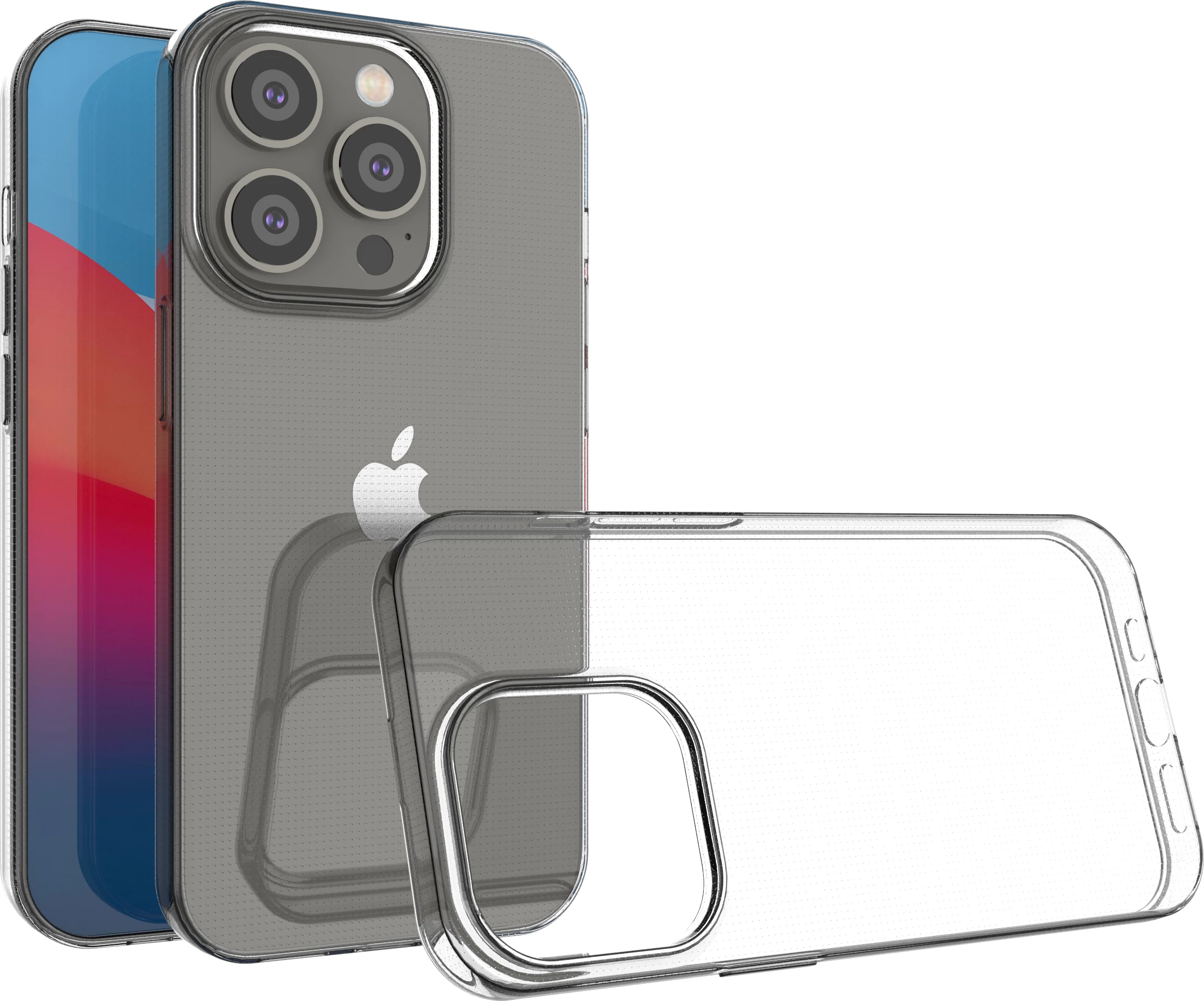 Mbështjellës Hurtel Ultra Clear 0.5mm për iPhone 14 Pro, Transparent