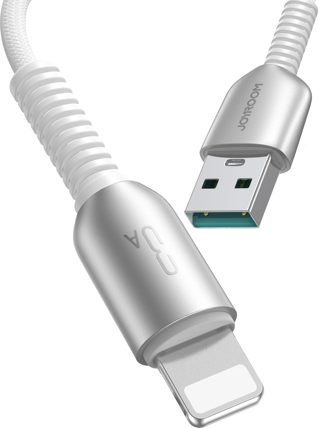 Kabllo Joyroom S-A51 Cutting-Edge Series, USB-A në Lightning, 1.2m, 3A, Gri