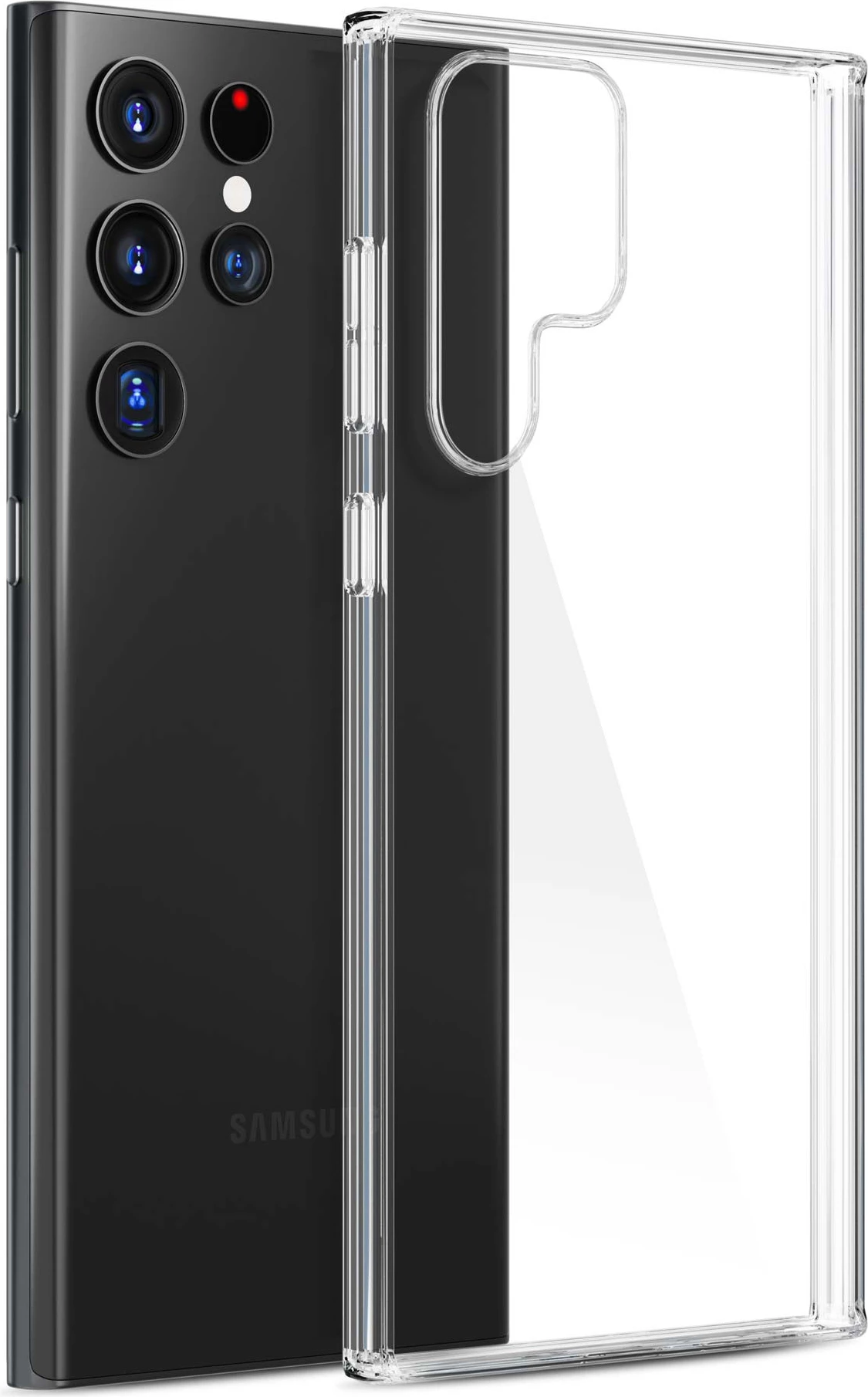 Mbështjellës 3mk Protection Clear Case për Samsung Galaxy S22 Ultra, Transparent