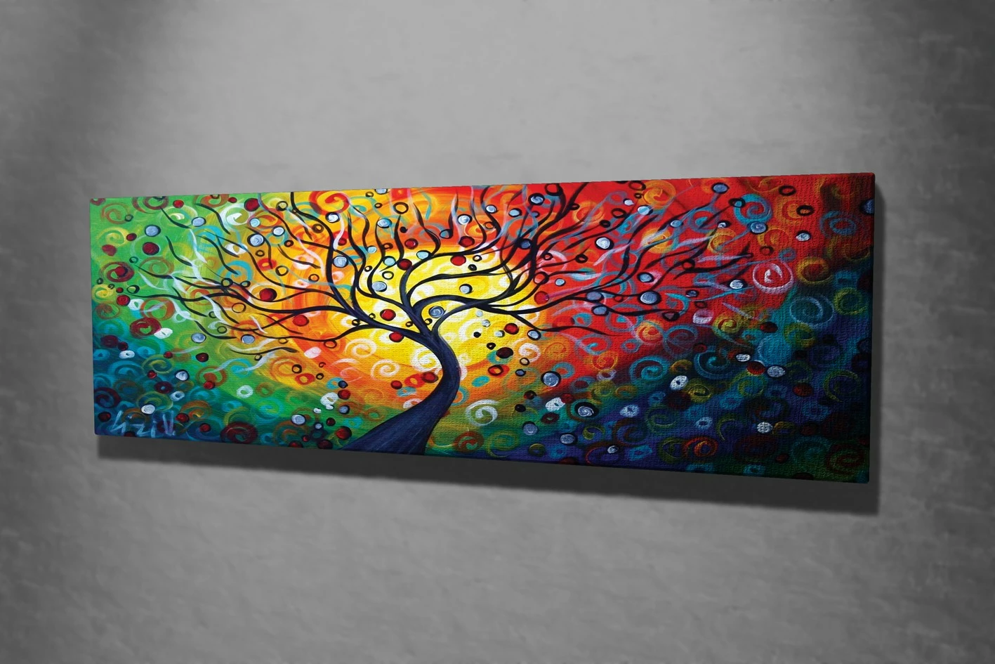 Pikturë dekorative në kanavacë Wallity, PC197, shumëngjyrëshe, 30x80cm