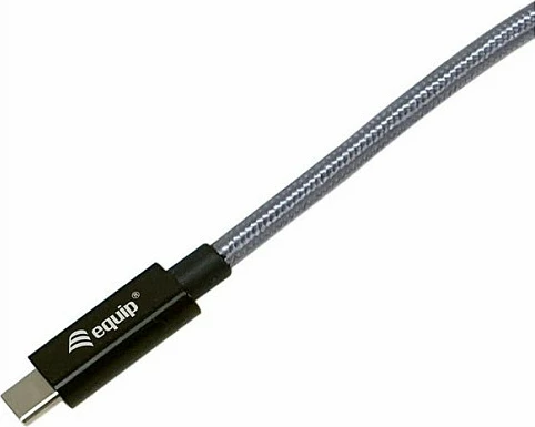 Kabëll USB C në USB C Equip 128422, 2m, 20Gbps, 240W, 4K/60Hz, argjendtë