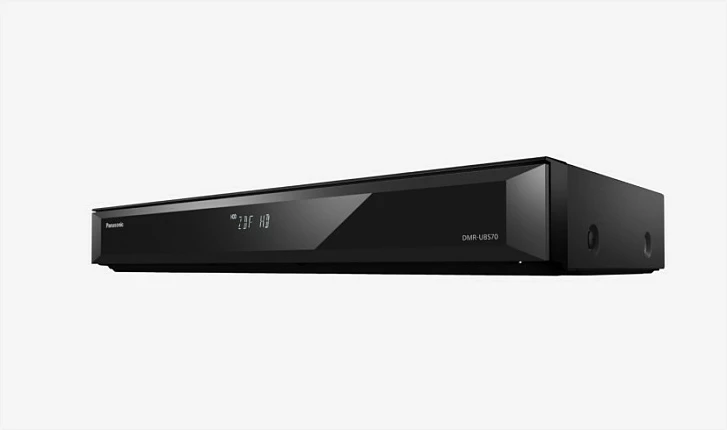 Regjistrues Blu-ray Panasonic DMR-UBS70EGK, 4K Ultra HD, Wi‑Fi, HDMI, 2 tuner, i zi