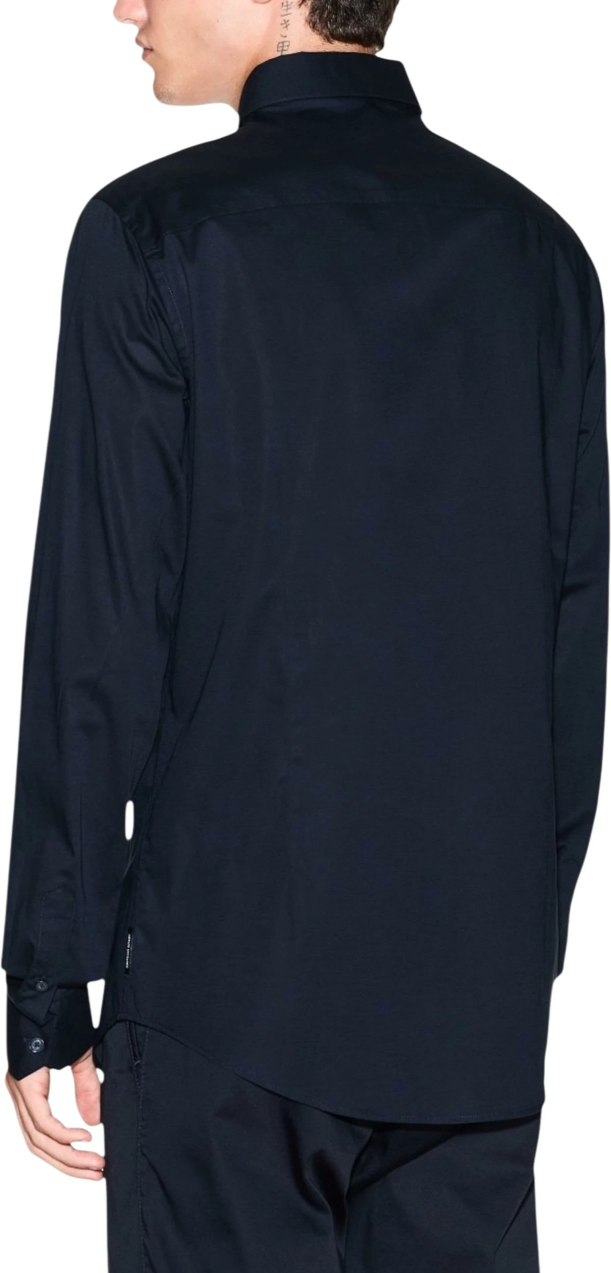 Maicë me mëngë të gjata për meshkuj Armani Exchange 8NZCBD ZN10Z, blu [Madhësia: S]