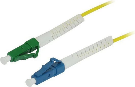 Kablë optike patch Synergy21, LC-LC APC, OS2 9/125, G657A2, 0.5m, 2mm, e verdhë