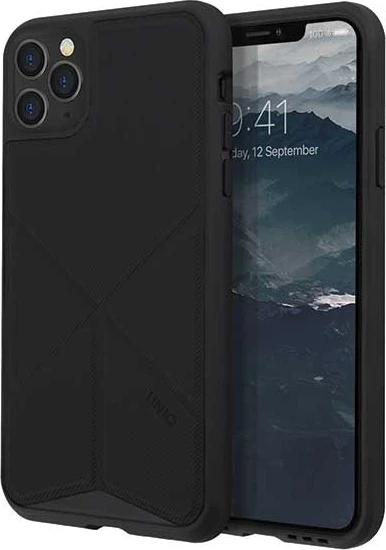 Mbështjellës UNIQ Transforma për iPhone 11 Pro Max, zi